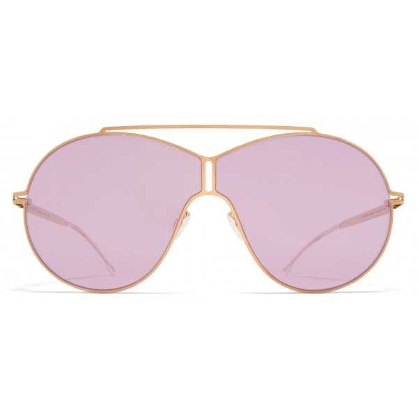 Mykita - Studio 12.5 - Mykita Studio - Champagne Gold Mirror Lilac - Metal Collection - Sunglasses - Mykita Eyewear
