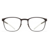 Mykita - Aiden - NO1 - Ebony Brown - Metal Glasses - Optical Glasses - Mykita Eyewear