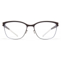 Mykita - Corinna - NO1 - Ebony Brown - Metal Glasses - Optical Glasses - Mykita Eyewear