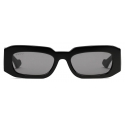 Gucci - Rectangular Frame Sunglasses - Black Grey - Gucci Eyewear