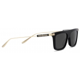 Gucci - Rectangular Frame Sunglasses - Black Grey - Gucci Eyewear