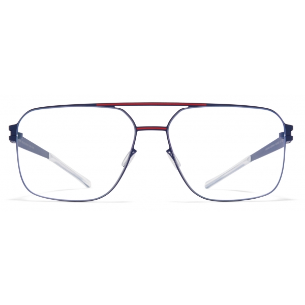 Mykita - Don - NO1 - Navy Rusty Red - Metal Glasses - Optical Glasses - Mykita Eyewear