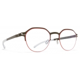 Mykita - Dorian - NO1 - Camougreen Tangerine - Metal Glasses - Optical Glasses - Mykita Eyewear