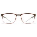 Mykita - Harrison - NO1 - Camougreen Tangerine - Metal Glasses - Optical Glasses - Mykita Eyewear