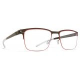 Mykita - Harrison - NO1 - Verde Camou Mandarino - Metal Glasses - Occhiali da Vista - Mykita Eyewear