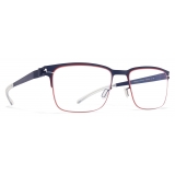 Mykita - Harrison - NO1 - Navy Rosso Ruggine - Metal Glasses - Occhiali da Vista - Mykita Eyewear