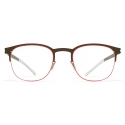 Mykita - Neville - NO1 - Camougreen Tangerine - Metal Glasses - Optical Glasses - Mykita Eyewear