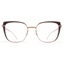 Mykita - Viola - Decades - Rame Lucido Nero Corvino - Metal Glasses - Occhiali da Vista - Mykita Eyewear