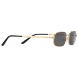 Gucci - Occhiale da Sole Rettangolari - Oro Grigio - Gucci Eyewear