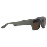 Gucci - Rectangular Frame Sunglasses - Grey - Gucci Eyewear