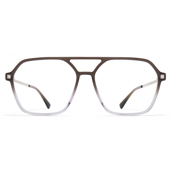 Mykita - Hiti - Lite - Grey Gradient Shiny Silver - Metal Glasses - Optical Glasses - Mykita Eyewear