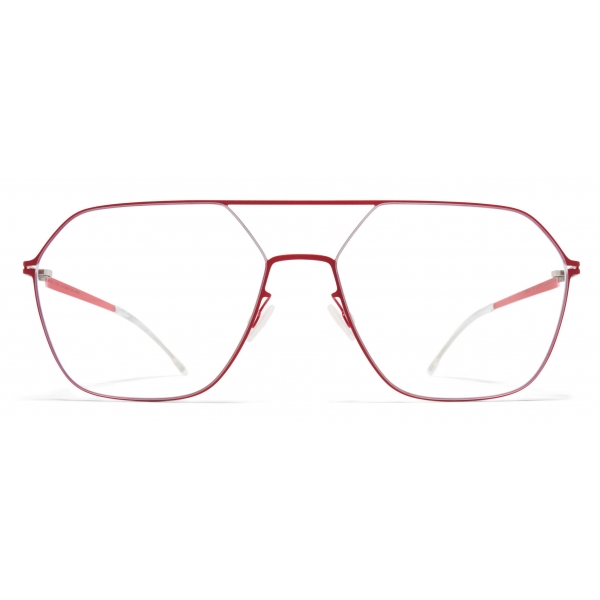 Mykita - Jelva - Lite - Goji Red Silver - Metal Glasses - Optical Glasses - Mykita Eyewear