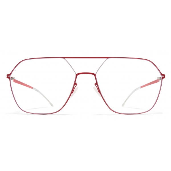 Mykita - Jelva - Lite - Goji Rosso Argento - Metal Glasses - Occhiali da Vista - Mykita Eyewear