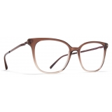 Mykita - Kalla - Lite - Brown Gradient Mocca - Metal Glasses - Optical Glasses - Mykita Eyewear