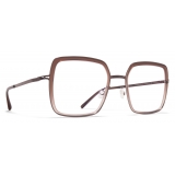 Mykita - Layana - Lite - Mocca Brown Gradient - Metal Glasses - Optical Glasses - Mykita Eyewear