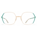 Mykita - Majvi - Lite - Oro Champagne Verde Giada - Metal Glasses - Occhiali da Vista - Mykita Eyewear