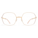 Mykita - Majvi - Lite - Champagne Gold Aurore - Metal Glasses - Optical Glasses - Mykita Eyewear