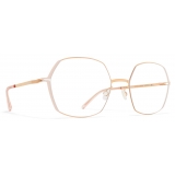 Mykita - Majvi - Lite - Champagne Gold Aurore - Metal Glasses - Optical Glasses - Mykita Eyewear