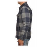 Woolrich - Check Patterned Shirt - Blue/Grey - Shirt - Luxury Exclusive Collection
