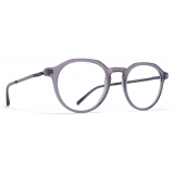 Mykita - Saga - Lite - Matte Smoke Blackberry - Metal Glasses - Optical Glasses - Mykita Eyewear
