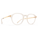 Mykita - Saga - Lite - Champagne Glossy Gold - Metal Glasses - Optical Glasses - Mykita Eyewear