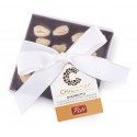Pistì - Quadrotto Chocolate - Dark Chocolate with Whole Almonds - Fine Pastry Hand Wrapped