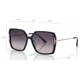 Tom Ford - Joanna Sunglasses - Butterfly Sunglasses - Black - FT1039 - Sunglasses - Tom Ford Eyewear