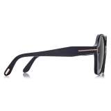 Tom Ford - Romy Sunglasses - Geometric Shaped Sunglasses - Black - FT1032 - Sunglasses - Tom Ford Eyewear