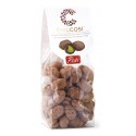 Pistì - Chiccosi - Pistachio Beans Covered with Extra Dark Chocolate - Fine Pastry Hand Wrapped
