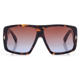 Tom Ford - Raven Sunglasses - Occhiali da Sole a Farfalla - Nero - FT1036 - Occhiali da Sole - Tom Ford Eyewear
