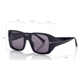 Tom Ford - Ryder-02 Sunglasses - Square Sunglasses - Black - FT1035-N - Sunglasses - Tom Ford Eyewear