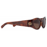 Gucci - Cat-Eye Frame Sunglasses - Tortoiseshell Brown - Gucci Eyewear