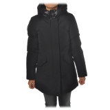 Woolrich - Shiny Double Hooded Down Jacket - Black - Jacket - Luxury Exclusive Collection