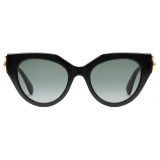 Gucci - Cat-Eye Frame Sunglasses - Black Gradient Grey - Gucci Eyewear