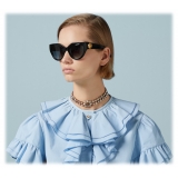 Gucci - Occhiale da Sole Cat Eye - Nero Grigio Sfumato - Gucci Eyewear