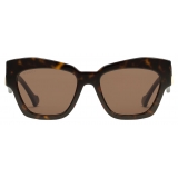 Gucci - Cat-Eye Frame Sunglasses - Tortoiseshell Brown - Gucci Eyewear