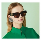 Gucci - Cat-Eye Frame Sunglasses - Tortoiseshell Brown - Gucci Eyewear