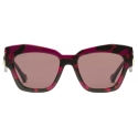 Gucci - Cat-Eye Frame Sunglasses - Tortoiseshell Black Pink - Gucci Eyewear