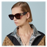 Gucci - Cat-Eye Frame Sunglasses - Tortoiseshell Black Pink - Gucci Eyewear