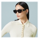 Gucci - Occhiale da Sole Geometrica - Nero Grigio - Gucci Eyewear