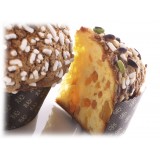 Pistì - Panettone Artigianale Pistacchio, Ananas e Albicocca - Panettone Artigianale Incartato a Mano