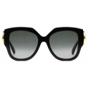 Gucci - Square Frame Sunglasses - Black Grey - Gucci Eyewear