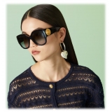Gucci - Occhiale da Sole Squadrati - Nero Grigio - Gucci Eyewear