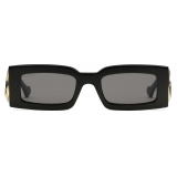 Gucci - Occhiale da Sole Rettangolari - Nero Grigio - Gucci Eyewear