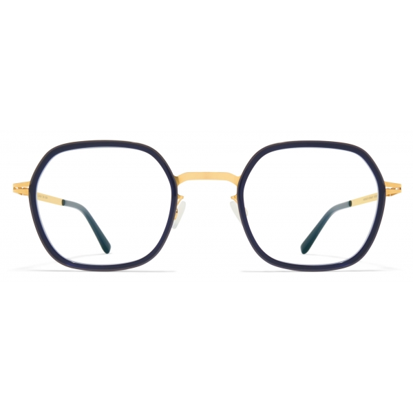 Mykita - Ven - Lite - Glossy Gold Milky Indigo - Metal Glasses - Optical Glasses - Mykita Eyewear