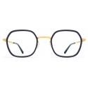 Mykita - Ven - Lite - Oro Lucido Indaco Lattiginoso - Metal Glasses - Occhiali da Vista - Mykita Eyewear