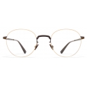 Mykita - Akemi - Lessrim - Gold Dark Brown - Metal Glasses - Optical Glasses - Mykita Eyewear