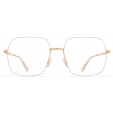 Mykita - Himiko - Lessrim - Silver Champagne Gold - Metal Glasses - Optical Glasses - Mykita Eyewear