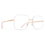 Mykita - Himiko - Lessrim - Silver Champagne Gold - Metal Glasses - Optical Glasses - Mykita Eyewear