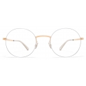 Mykita - Kayo - Lessrim - Silver Champagne Gold - Metal Glasses - Optical Glasses - Mykita Eyewear